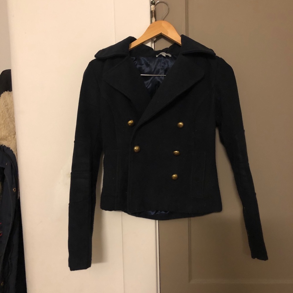 Charlotte russe pea coat Jacket size small